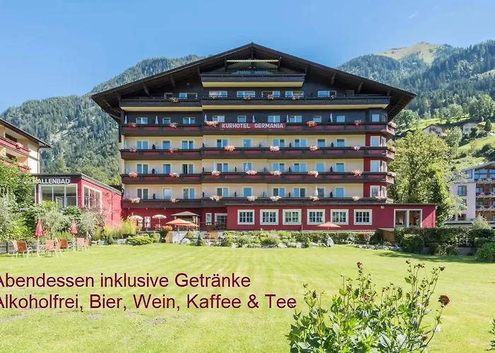 Otel Germania Gastein - Ganzjaehrig Inklusive Alpentherme Gastein & Sommersaison Inklusive Gasteiner Bergbahnen Bad Hofgastein